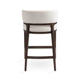 Calvin Counter Chair: Ivory Linen